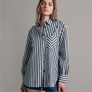 Rag & Bone Maxine Striped Button Down Shirt